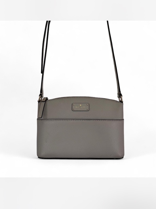 kate spade Handbags - kate spade gray pebble leather crossbody bag